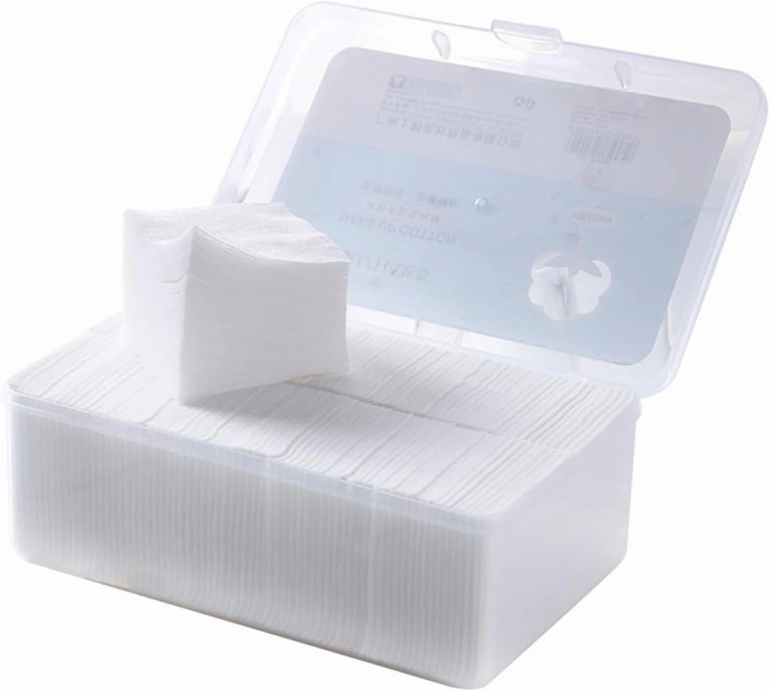 Angoily 3sets Reusable Makeup Remover Cloths Round Cotton Pads for Face Facial Cleansing Pads 1000pcs*3