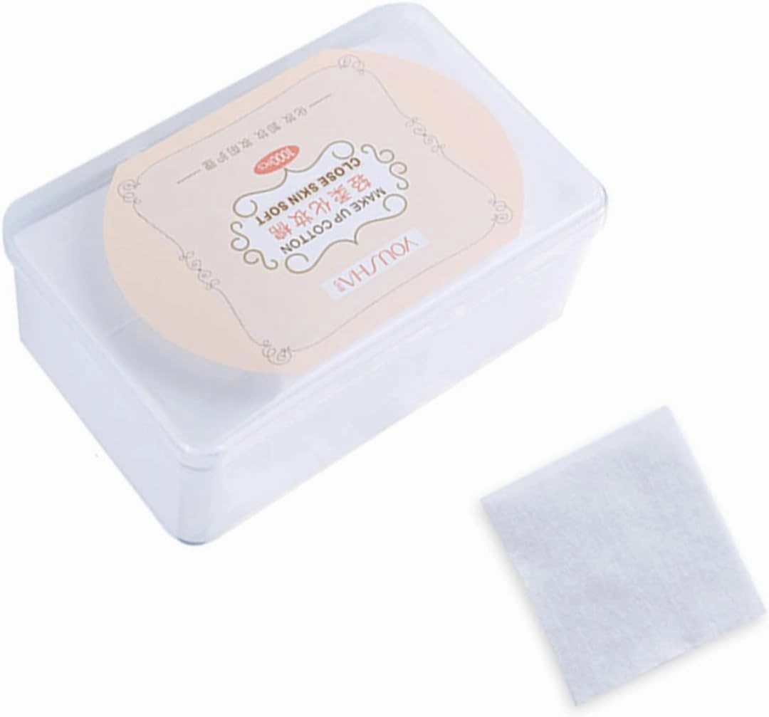 Angoily 3sets Reusable Makeup Remover Cloths Round Cotton Pads for Face Facial Cleansing Pads 1000pcs*3