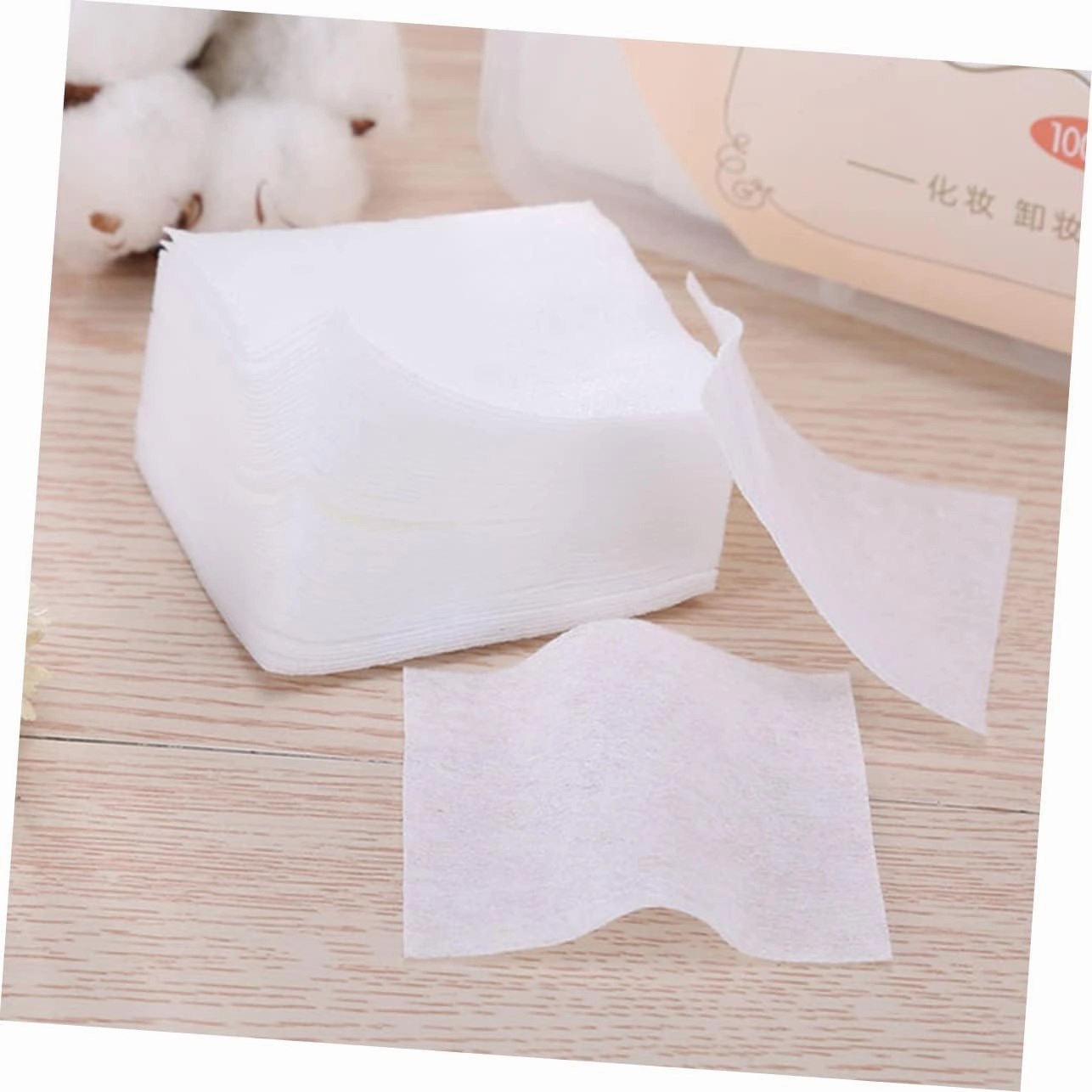 Angoily 3sets Reusable Makeup Remover Cloths Round Cotton Pads for Face Facial Cleansing Pads 1000pcs*3