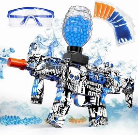 Anstoy Gel Ball Blaster, Splat Gun Automatic for Orbeez Water Gun for Outdoor Shooting Team Game, Christmas, Halloween, Birthday Gifts for Ages 14  (Blue)