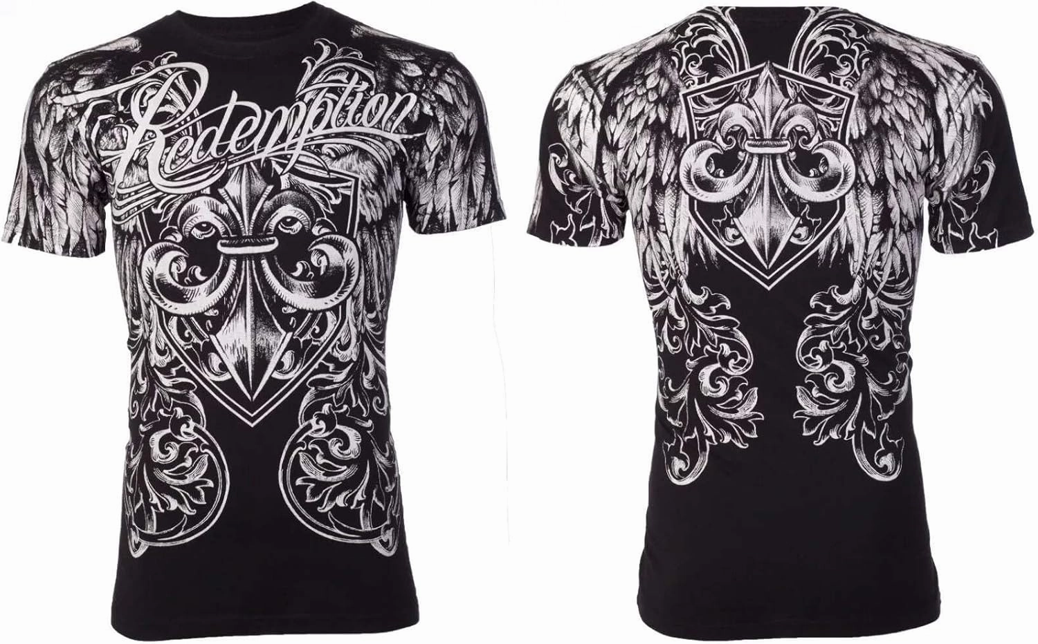 Archaic by Affliction Men's T-Shirt Flash Bang Y2K