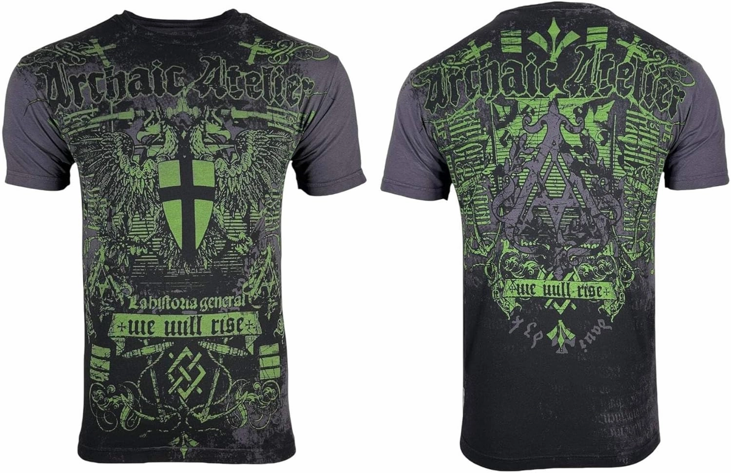 Archaic by Affliction Men's T-Shirt Torsion