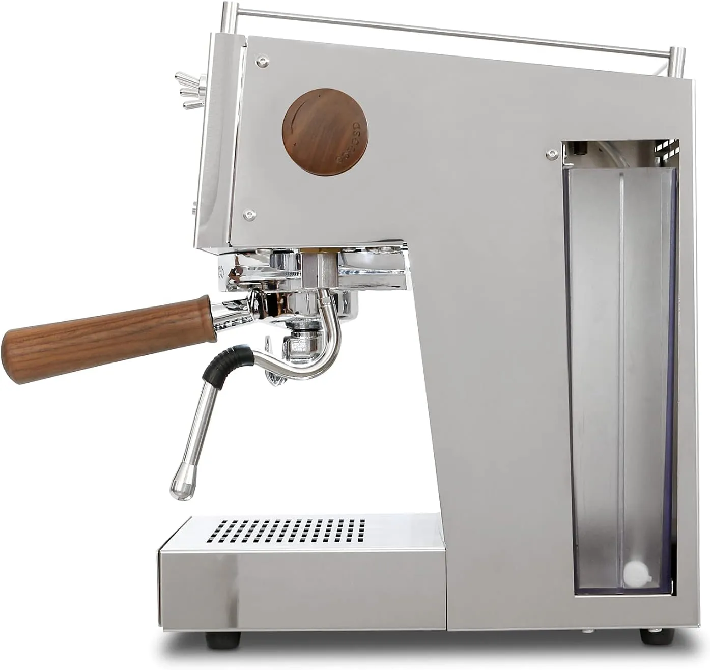 Ascaso Steel PID Programmable Espresso Machine w/Volumetric Controls, Single Thermoblock, 120V (SINGLE, POLISHED)