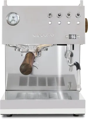 Ascaso Steel PID Programmable Espresso Machine w/Volumetric Controls, Single Thermoblock, 120V (SINGLE, POLISHED)