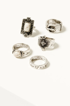 Ashland Thunderbird Ring Set - 5 Piece By Miranda Lambert