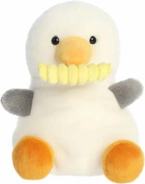 Aurora® Adorable Palm Pals™ Buoy Seagull with Fry™ Stuffed Animal - Fun Collectible Plush for Kids and Adult Collectors - Perfect for Decorating Rooms and Birthday Gifts - White 8 Inches