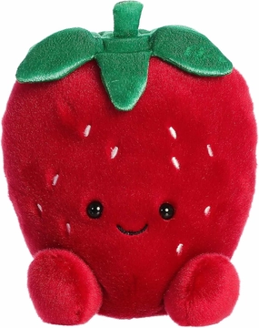 Aurora® Adorable Palm Pals™ Party Sized™ Juicy Strawberry™ Stuffed Animal - Fun Collectible Plush for Kids and Adult Collectors - Perfect for Decorating Rooms and Birthday Gifts - Red 8 Inches