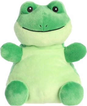 Aurora® Adorable Palm Pals™ Party Sized™ Ribbits Frog™ Stuffed Animal - Fun Collectible Plush for Kids and Adult Collectors - Perfect for Decorating Rooms and Birthday Gifts - Green 13 Inches