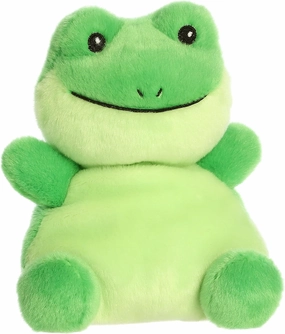 Aurora® Adorable Palm Pals™ Party Sized™ Ribbits Frog™ Stuffed Animal - Fun Collectible Plush for Kids and Adult Collectors - Perfect for Decorating Rooms and Birthday Gifts - Green 8 Inches