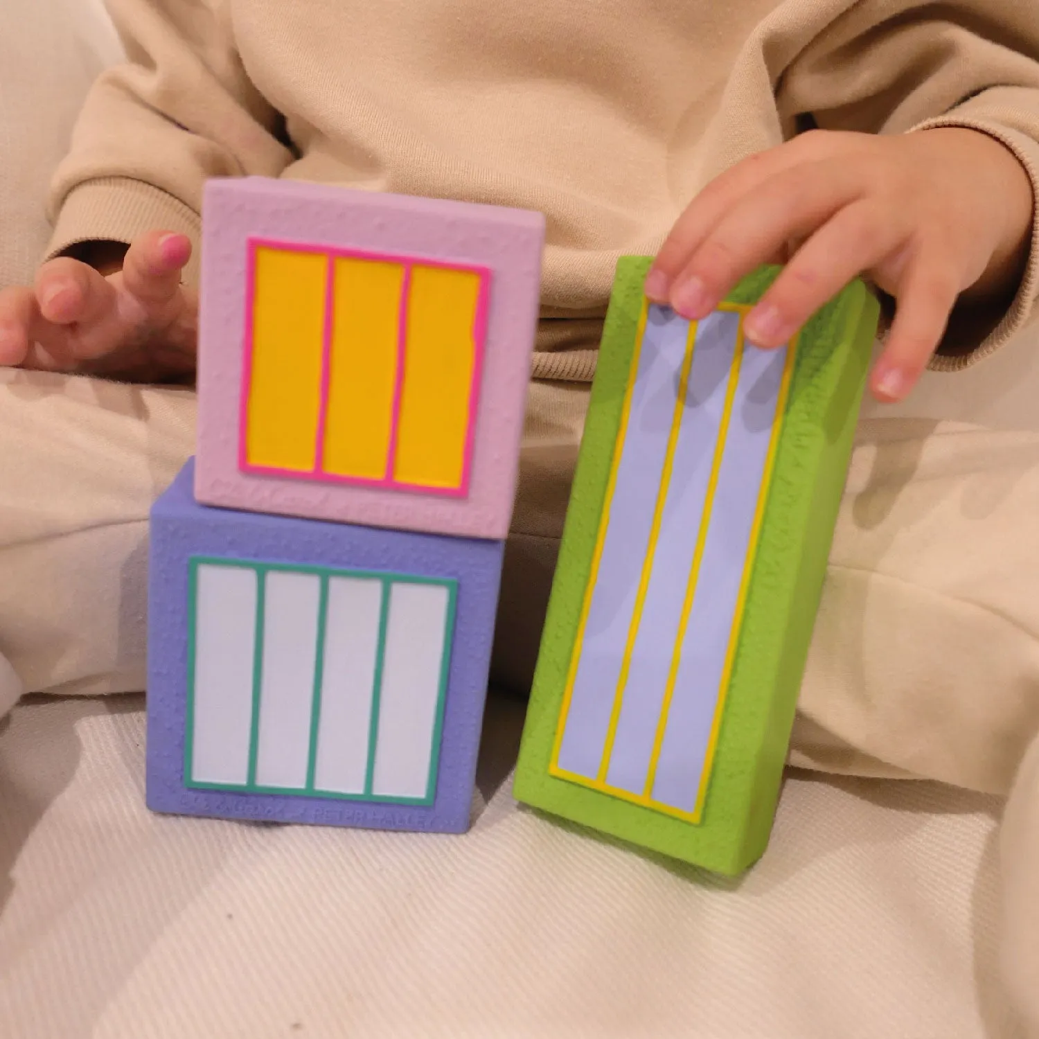 Baby Stacking Toy Blocks Cells