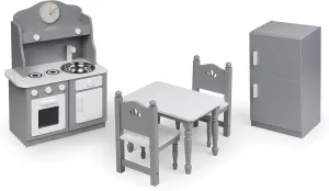 Badger Basket Doll Kitchen Furniture Set for 18-Inch Dolls – Complete Play Kitchen for Creative Imaginative Play!