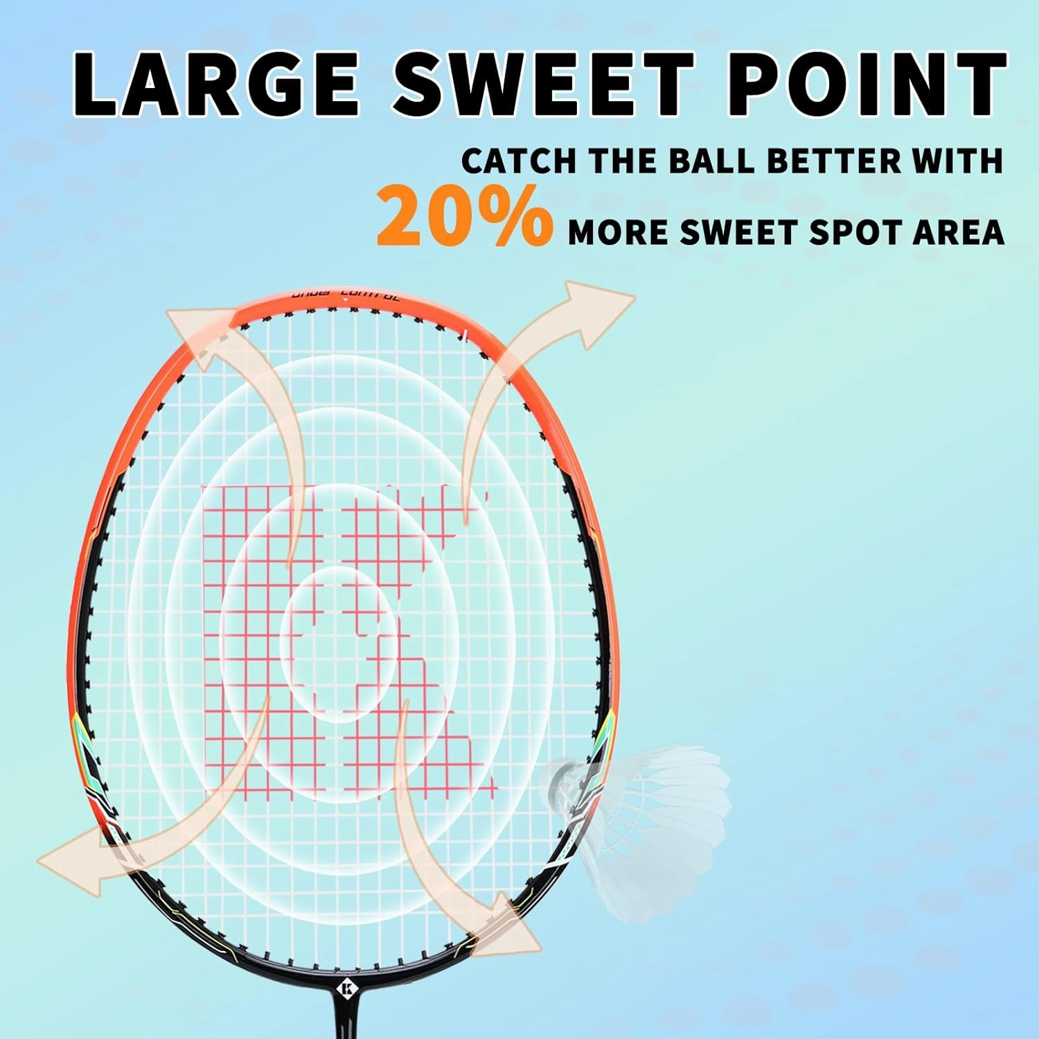 Badminton Racket Professional, Carbon Fiber Shaft Badminton Racket Set with Cover Bag, Pro Badminton Racquet Lightweight for Beginners Outdoor Games