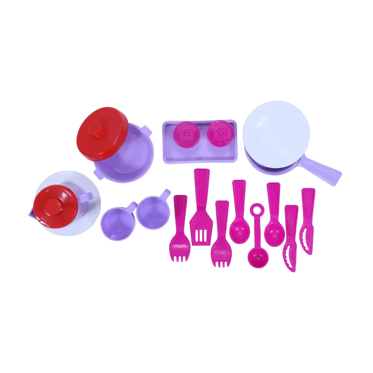 Barbie - Kitchen set | Kids Kitchen Set | Role Play Set | Pretend Play Kitchen Accessories Set | Cooking set | Miniature Household Set | For Kids age 3  years