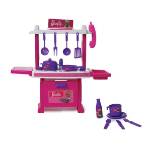 Barbie Kitchen Set | Kids Kitchen Set | Role Play Set | Pretend Play Kitchen Accessories Set | Cooking set | Miniature Household Set | For Kids age 3  years