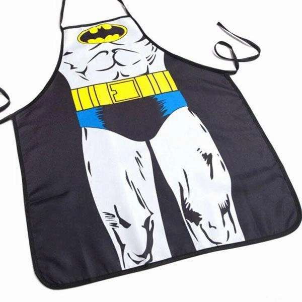 Batman Pattern Creative Washable Kitchen Apron Funny Cooking Supplies