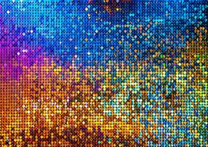 BELECO 7x5ft Fabric Abstract Glitter Disco Ball Backdrop Colorful Glitter Background Disco Theme Party Decorations Retro 70s Disco Dance Party Supplies Birthday Wedding Photoshoot Studio Props