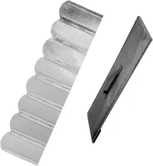 BESPORTBLE Camping Windscreen Stove Windscreen for Camp Stoves Foldable Windproof BBQ Wind Blocker Galvanized Plate