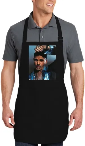 Billy Bob Thornton - Cotton Cooking Kitchen Apron #IDPP539129, Black