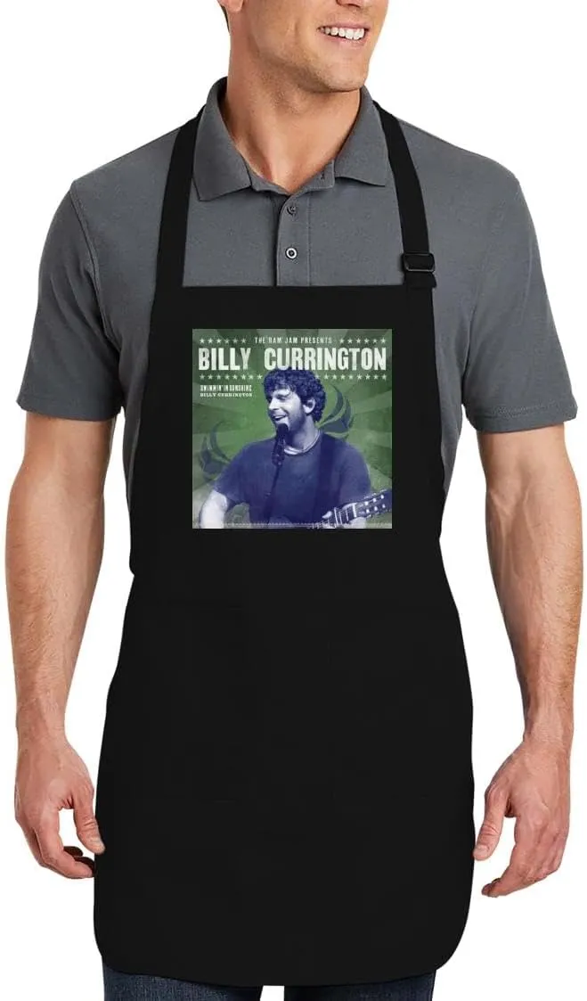Billy Currington - Cotton Cooking Kitchen Apron #IDPP305506, Black