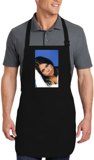 Billy Piper - Cotton Cooking Kitchen Apron PFP #GG390361, Black