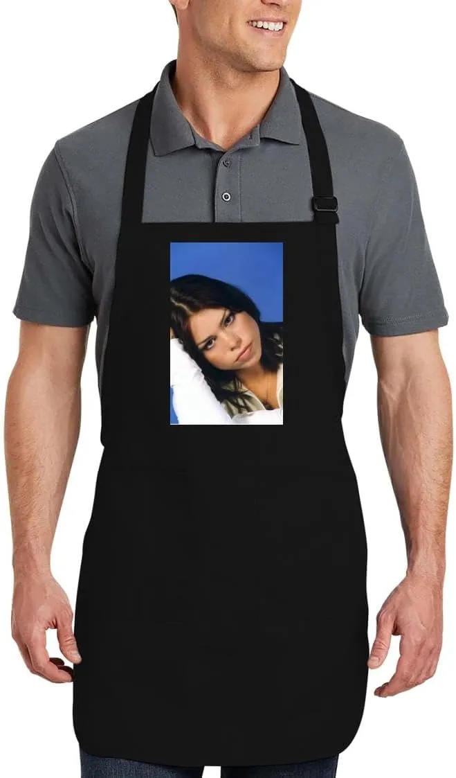 Billy Piper - Cotton Cooking Kitchen Apron PFP #GG390361, Black