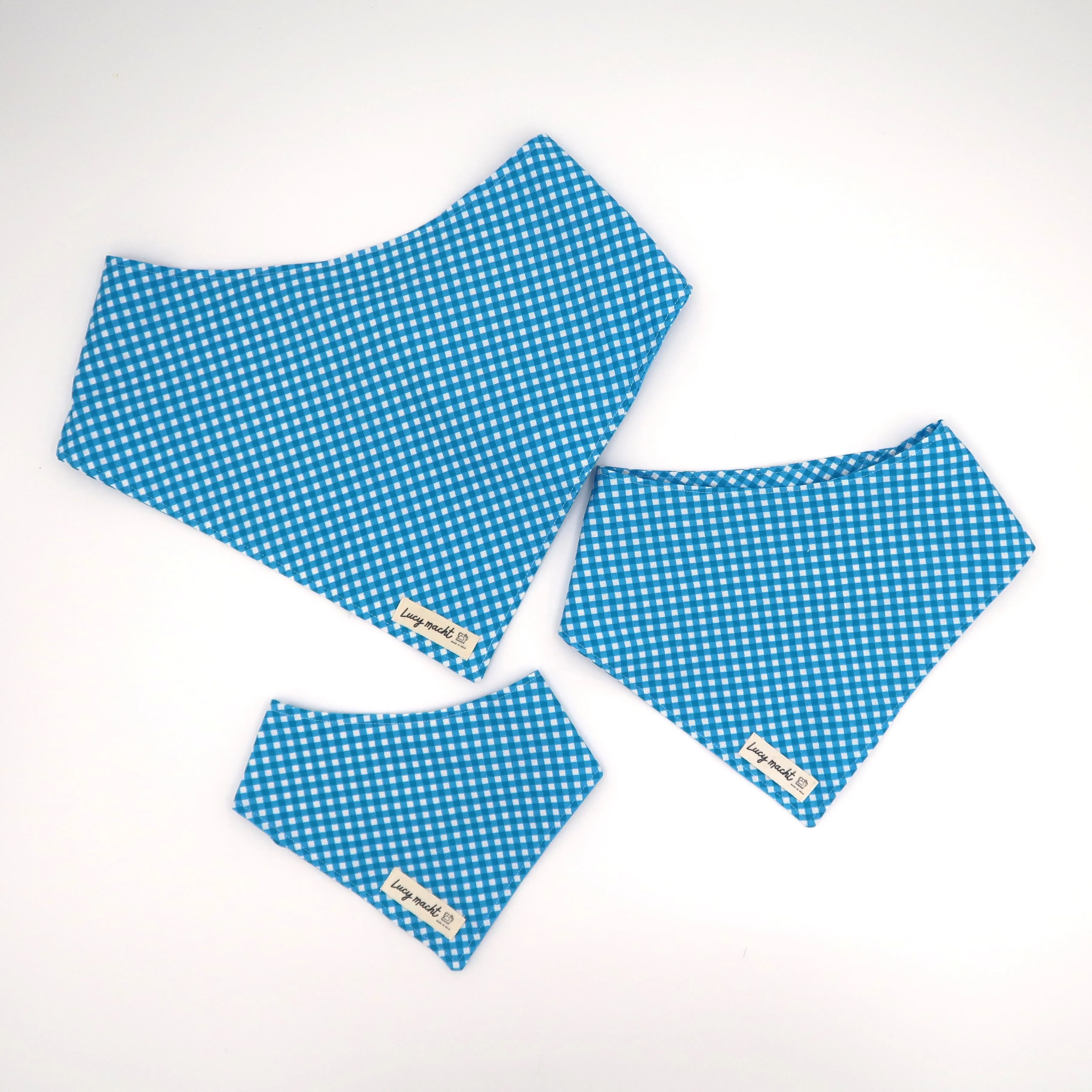 Blue Mini Gingham