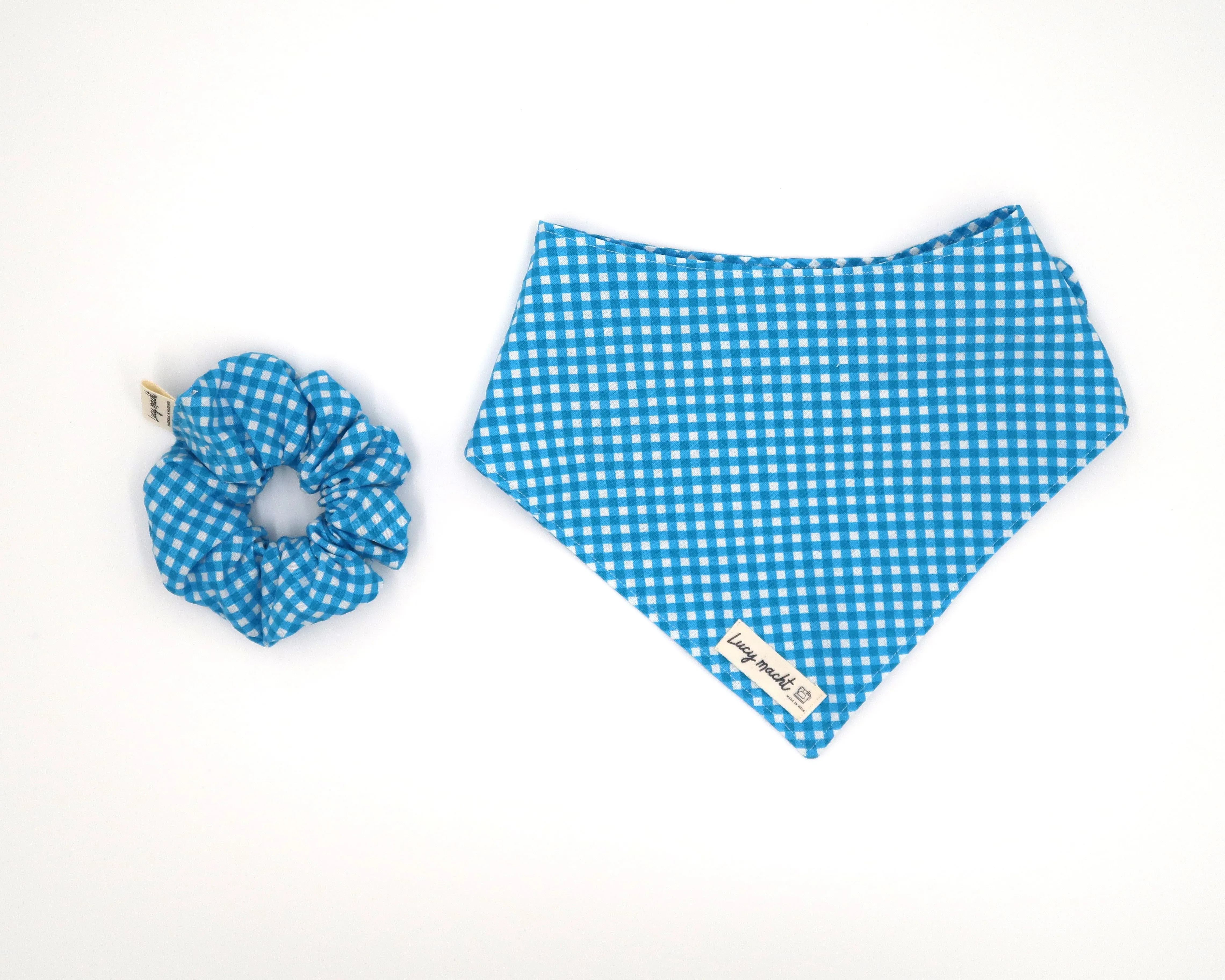 Blue Mini Gingham