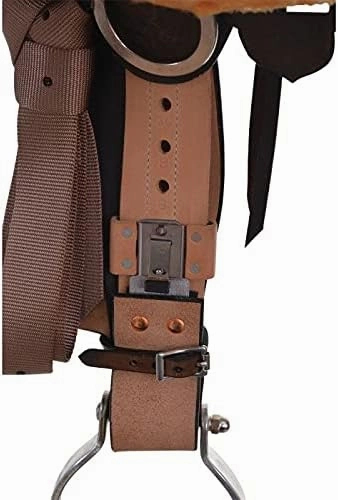 BNB International Western Barrel Racing Horse Saddles Trail Equestrian Pony & Adult Classic Quality Premium Leather for Horse Riding Size:10-18 inches Seat Available BRL214