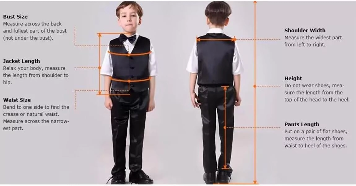 Boys Linen Suits Beach Wedding Suit Summer Slim Fit 2 Piece Kids Lightweight Linen Suit Jacket Pant Set