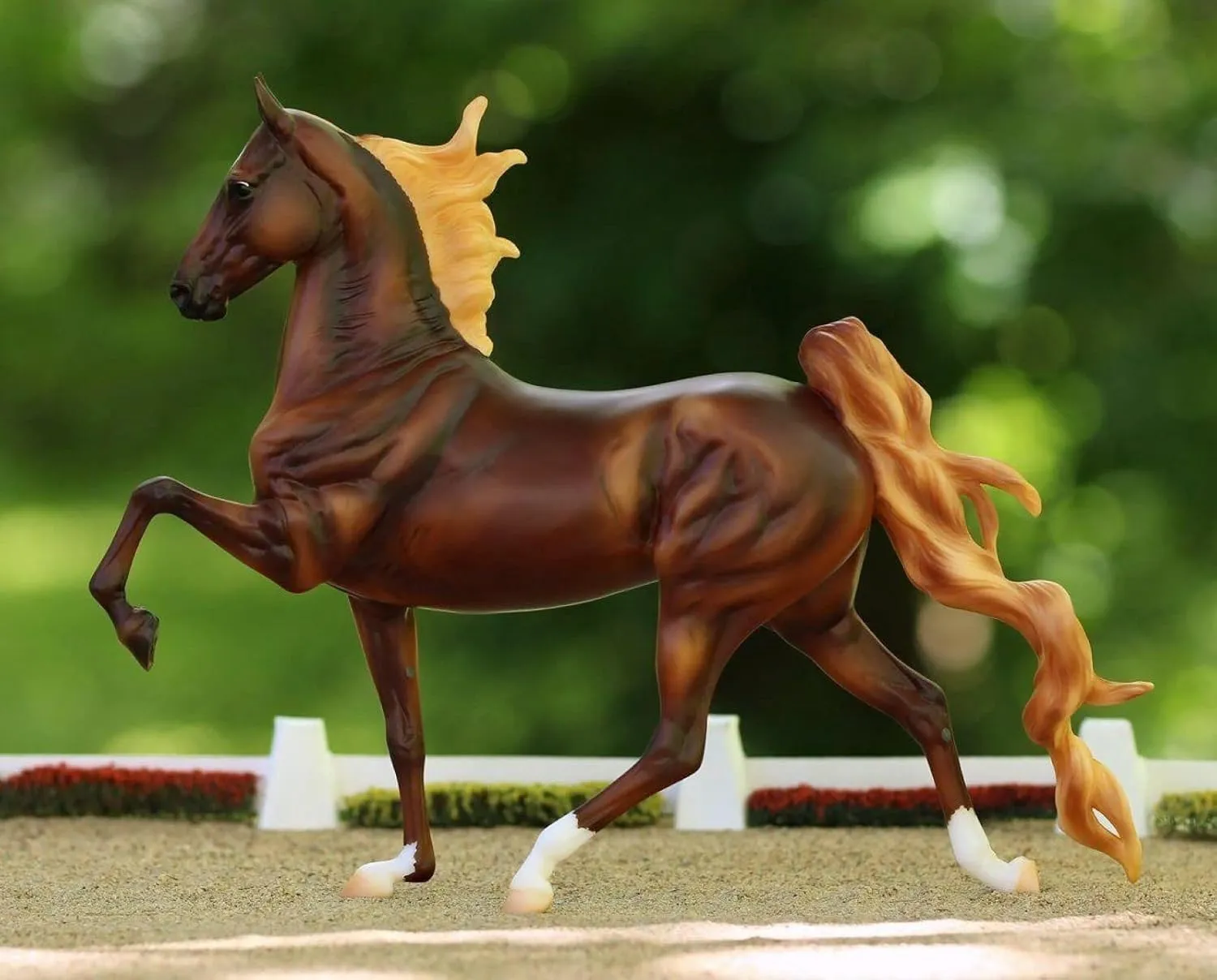 Breyer WGC Marc of Charm Saddlebred Stallion 1847, Brown, 00