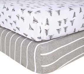 Burt's Bees Baby Essential Organic Cotton Fitted Crib Sheet, Breathable for Boy Girl Standard Crib & Toddler Mattresses