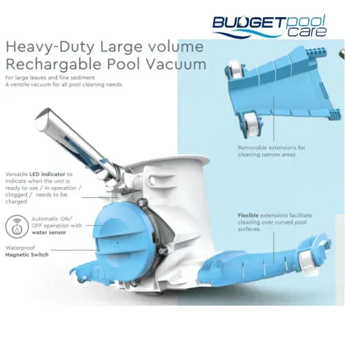 BWT PK Turbo Cordless Rechargeable Pool Vacuum
