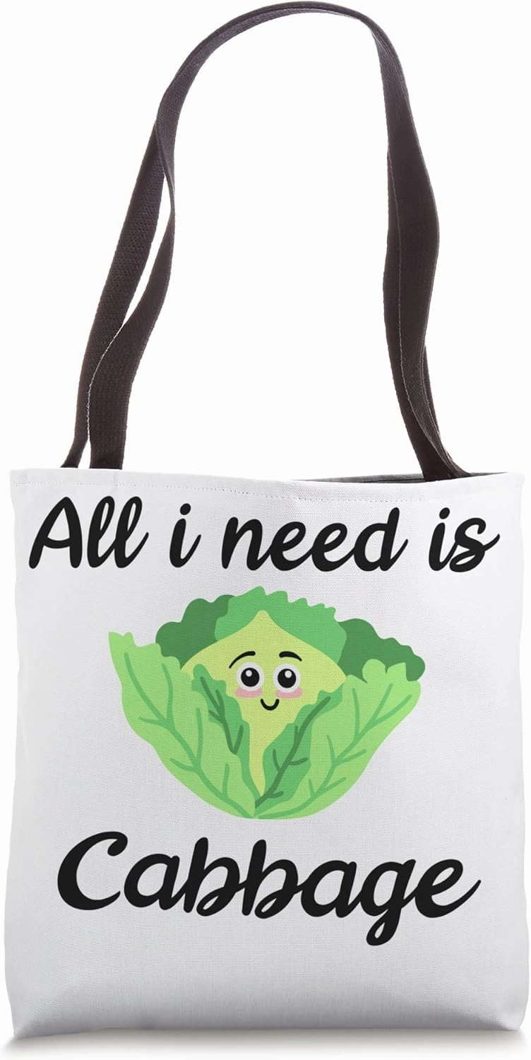 Cabbage Vegetable Tote Bag