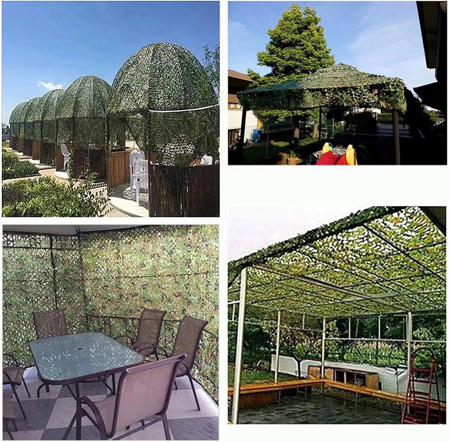 Camouflage Net Camo Netting Courtyard Decor Blinds for Photo Camp Sunshade Factory Farm Shelter Car Concealment Exhibit Party Backdrop Canopy Fence Ceiling Curtain Cover Paintball