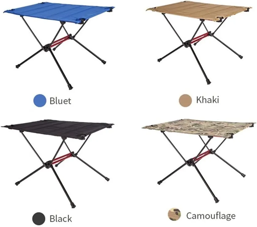 camping table Camping Table Folding Table Aluminum Patio Furniture Waterpoof Fishing Beach Grill Cooking Station Desk Outdoor Picnic Cooking Foldable and lightweight camping table
