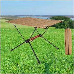 camping table Camping Table Folding Table Aluminum Patio Furniture Waterpoof Fishing Beach Grill Cooking Station Desk Outdoor Picnic Cooking Foldable and lightweight camping table