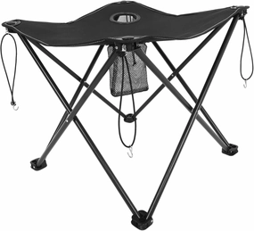 Camping Table Portable Folding Outdoor Picnic Table with Cup Holders for Beach BBQ Sporting Events and Outdoor Adventures Lightweight Design