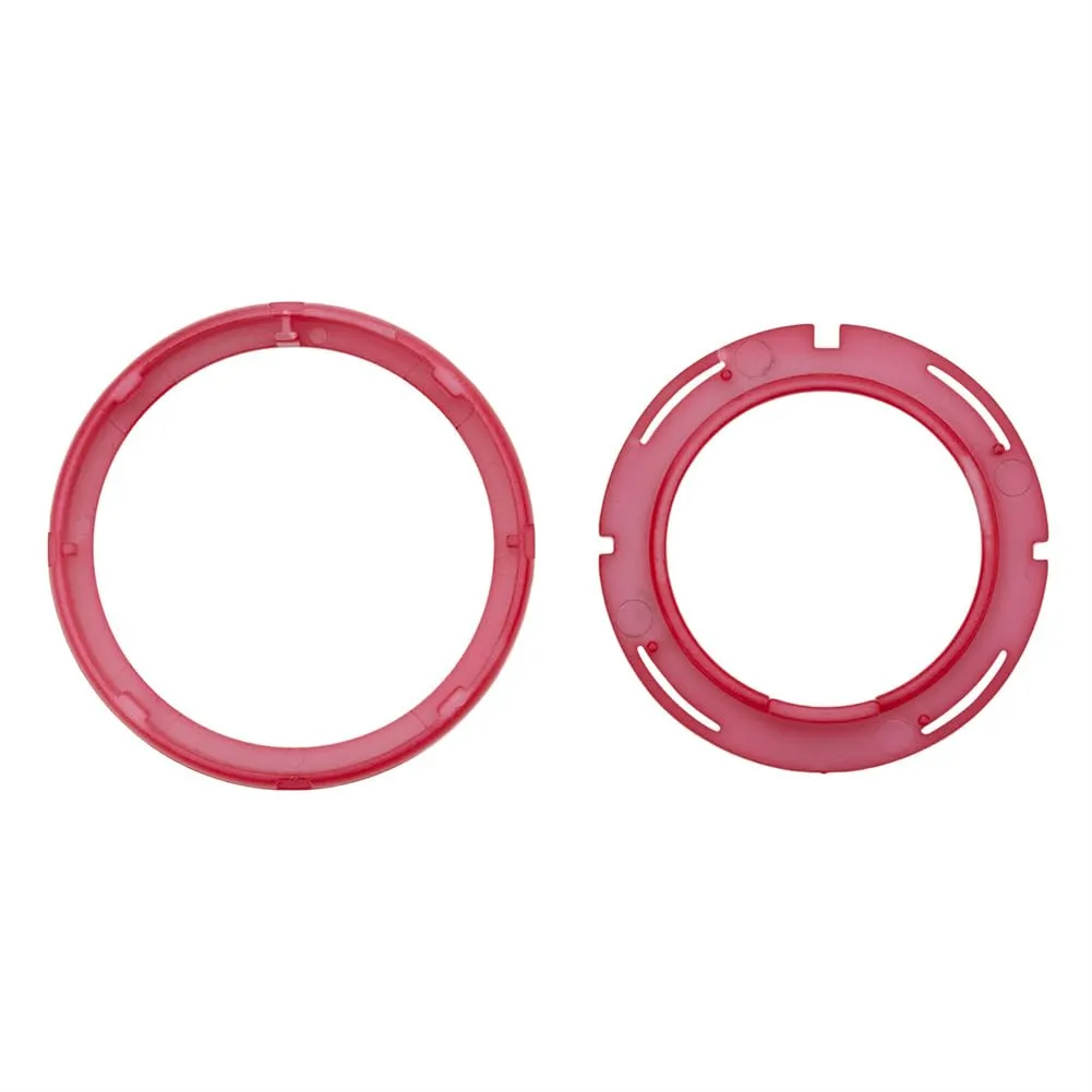 Car Engine Start Stop Ignition Key Ring Frame Replacement for BMW 1 3 5 Z4 X1 X3 Series E87 E81 E90 E92 E93 E89 E60 E84 E83(B Model,Red)