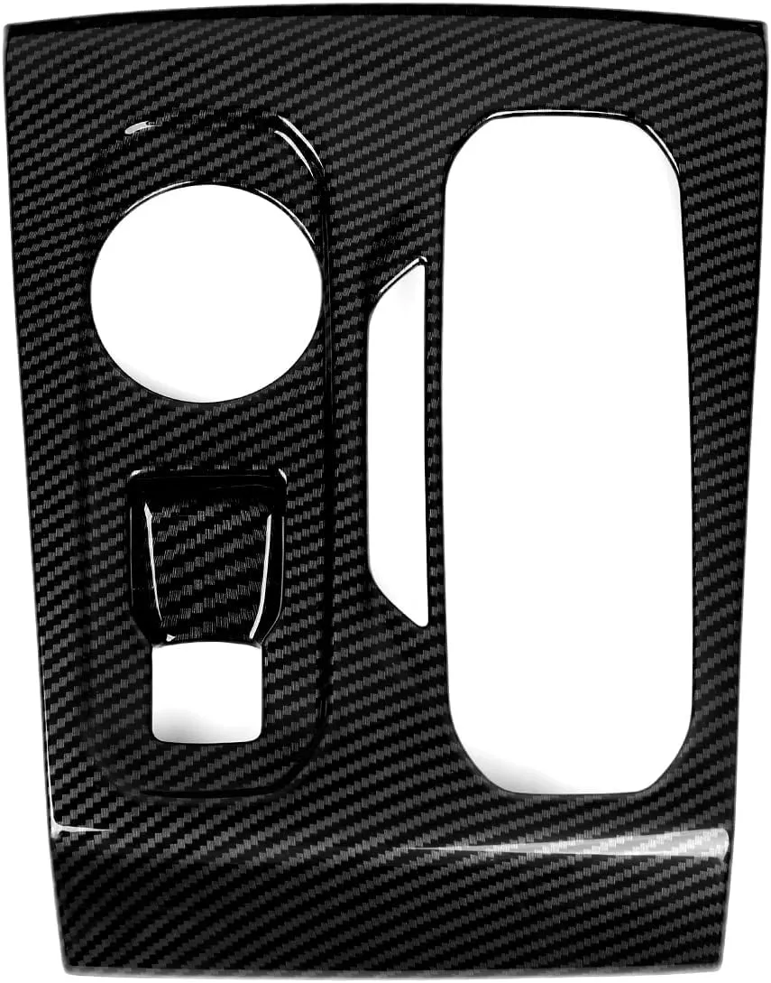 Car Gear Shift Control Panel Sticker ABS Carbon Fiber Decal Interior Trim Cover for Chevrolet Colorado/GMC Canyon 2023 2024 2025 Accessories