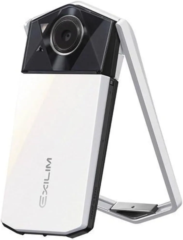 Casio Exilim EX-TR70 (White) Selfie Digital Camera - International Version (No Warranty)