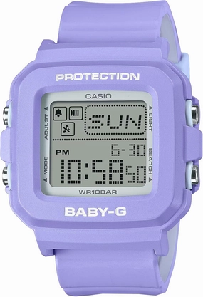 Casio Baby-G BGD10K-6 | Mix-and-Match Digital Watch & Holder Set | Y2K Style | 100M Water Resistant | Pixel Animation Display