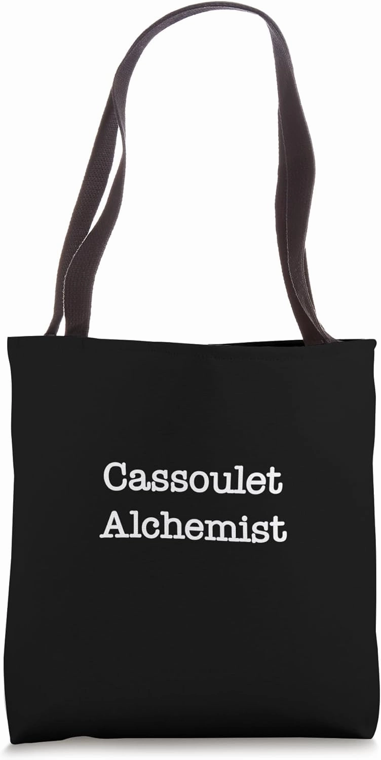 Cassoulet Alchemist Funny French Casserole Minimalist Tote Bag