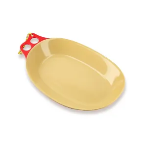 CHUMS Camper Curry Plate - Beige/Red