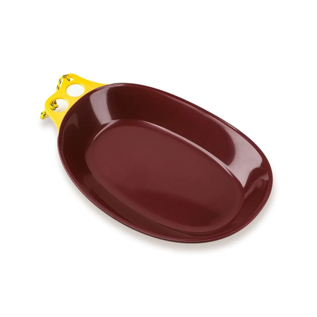 CHUMS Camper Curry Plate - Beige/Red