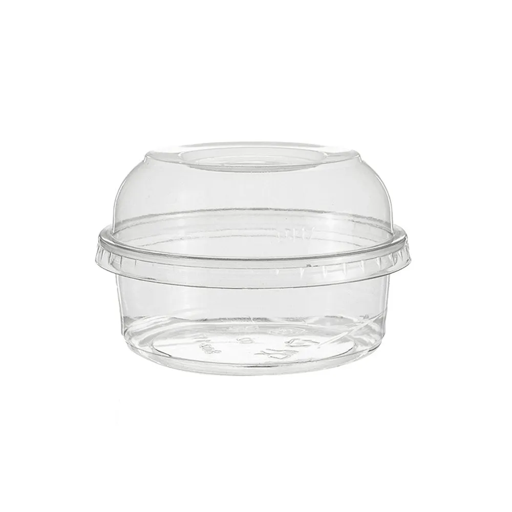 Clear RPET Dome Lid for Deli Container