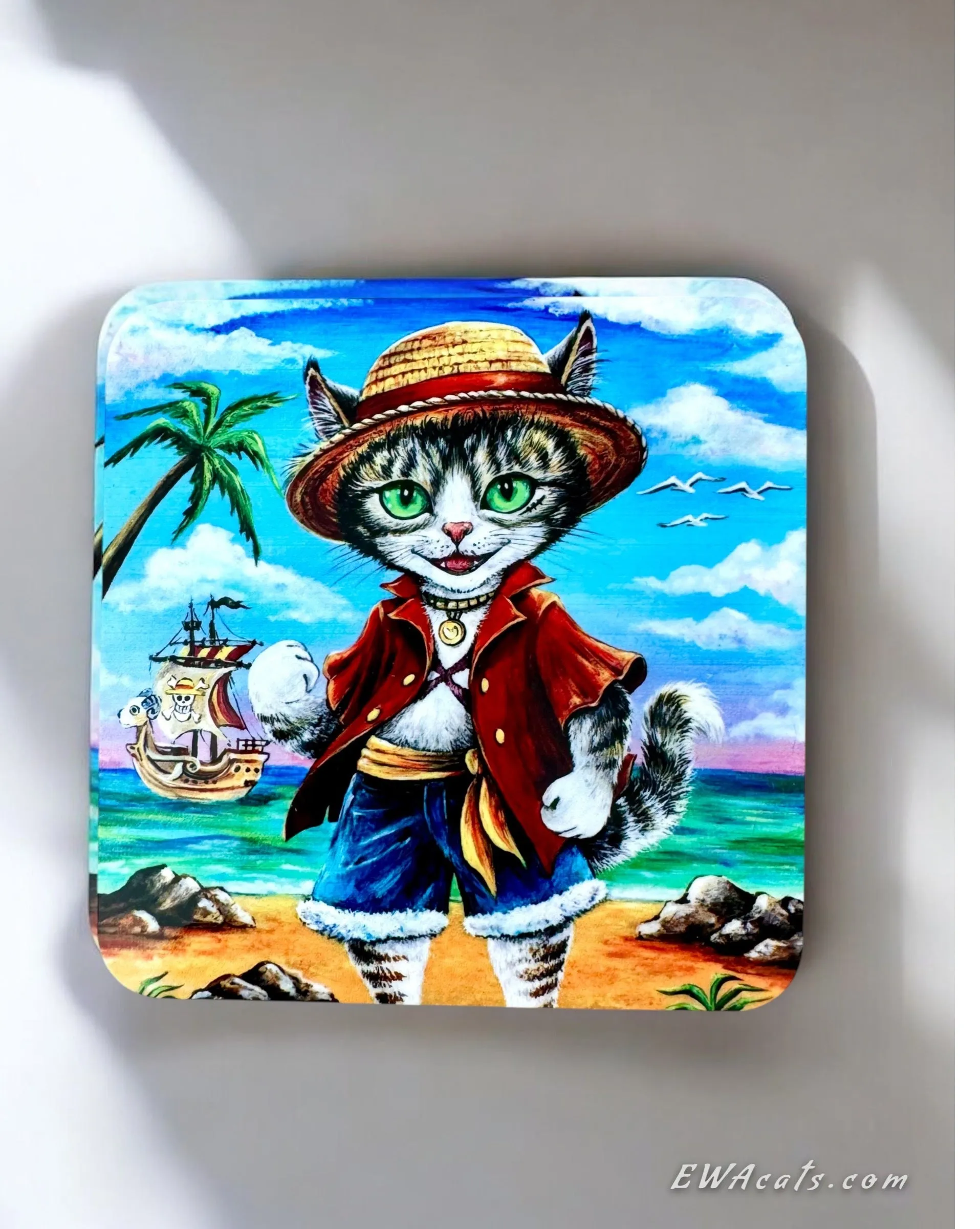 Coaster "Monkey D. Fluffy"