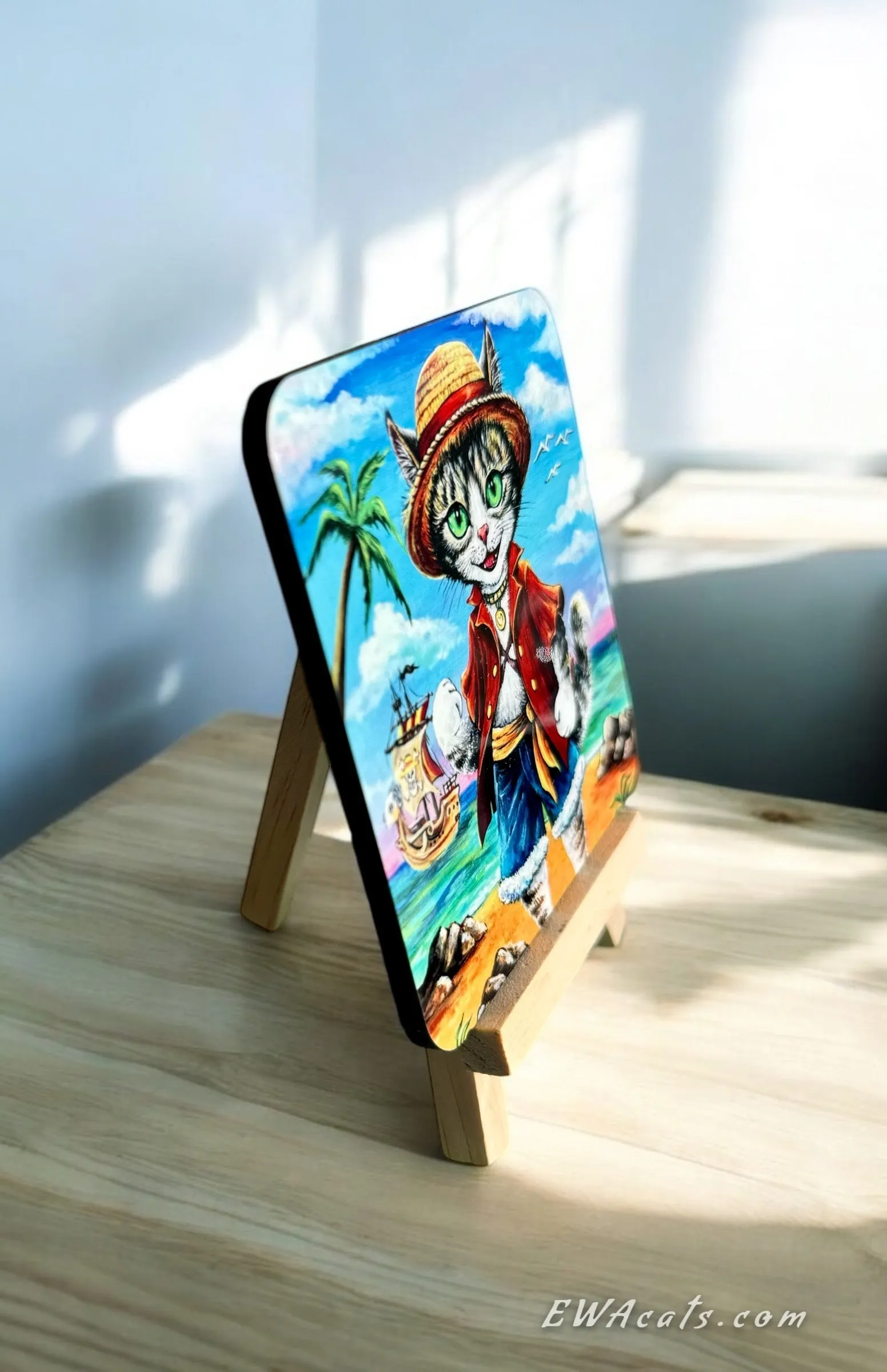 Coaster "Monkey D. Fluffy"