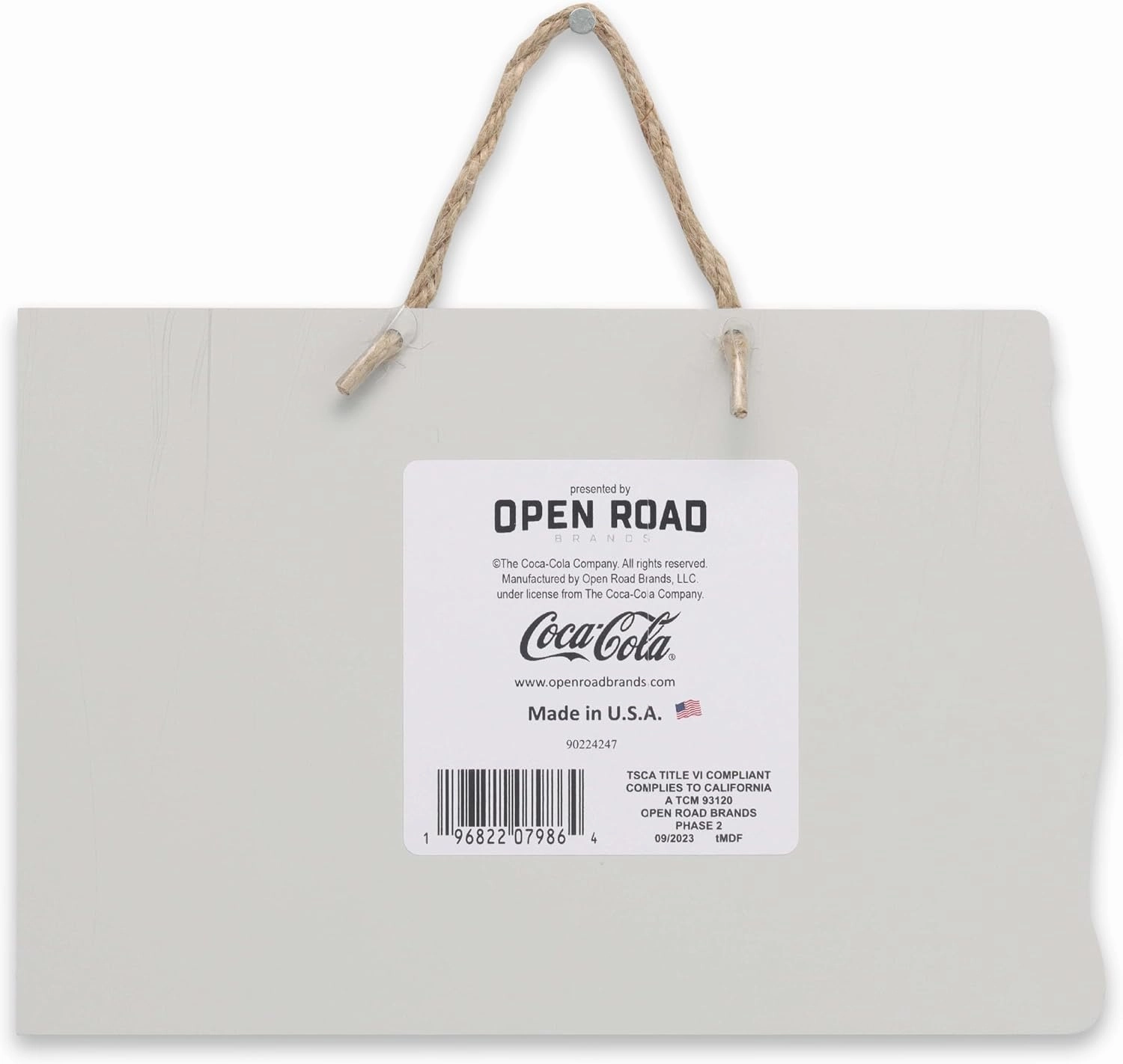Coca-Cola Measurements Hanging Metal Sign - Fun Coca-Cola Cooking Conversion Chart for Kitchen - Great Gift Idea