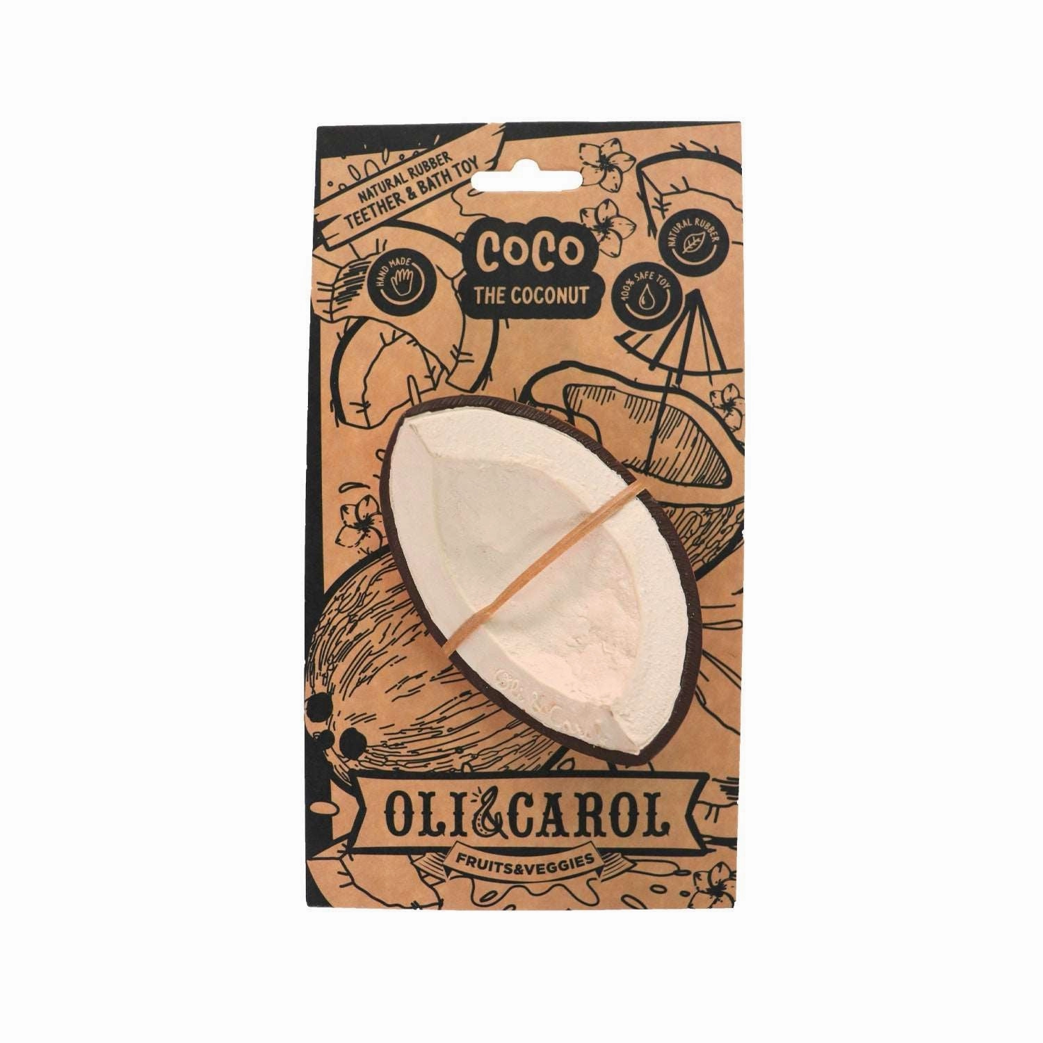 Coco the Coconut Baby Teether