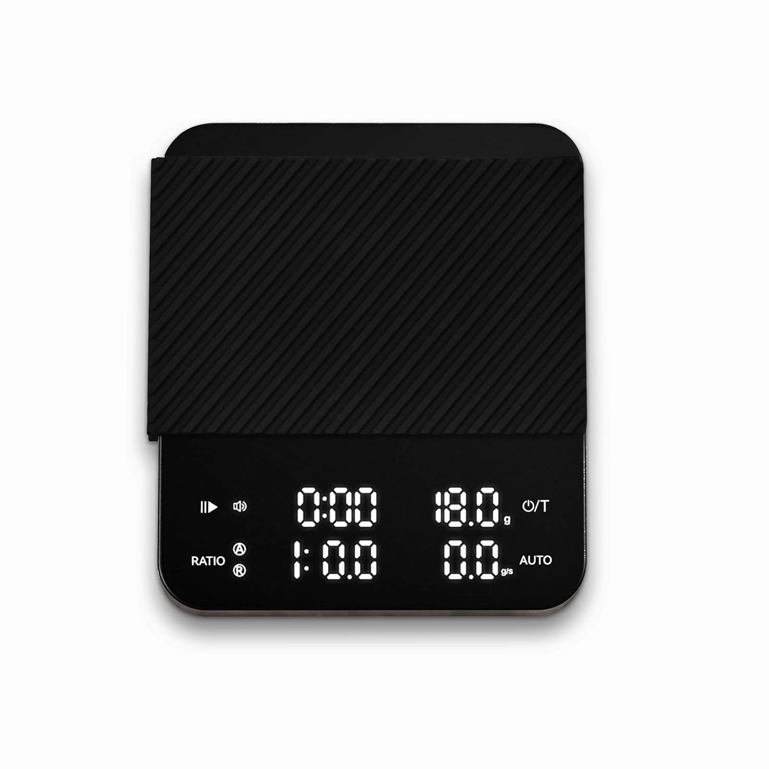 Coffee Scale with Timer, 0.1g High Precision Kitchen Scale, Pour Over Coffee Scale, Drip Espresso Scale with Auto Tare, Touch Sensor and Silicone Cover - 4.4 lbs/2 kg